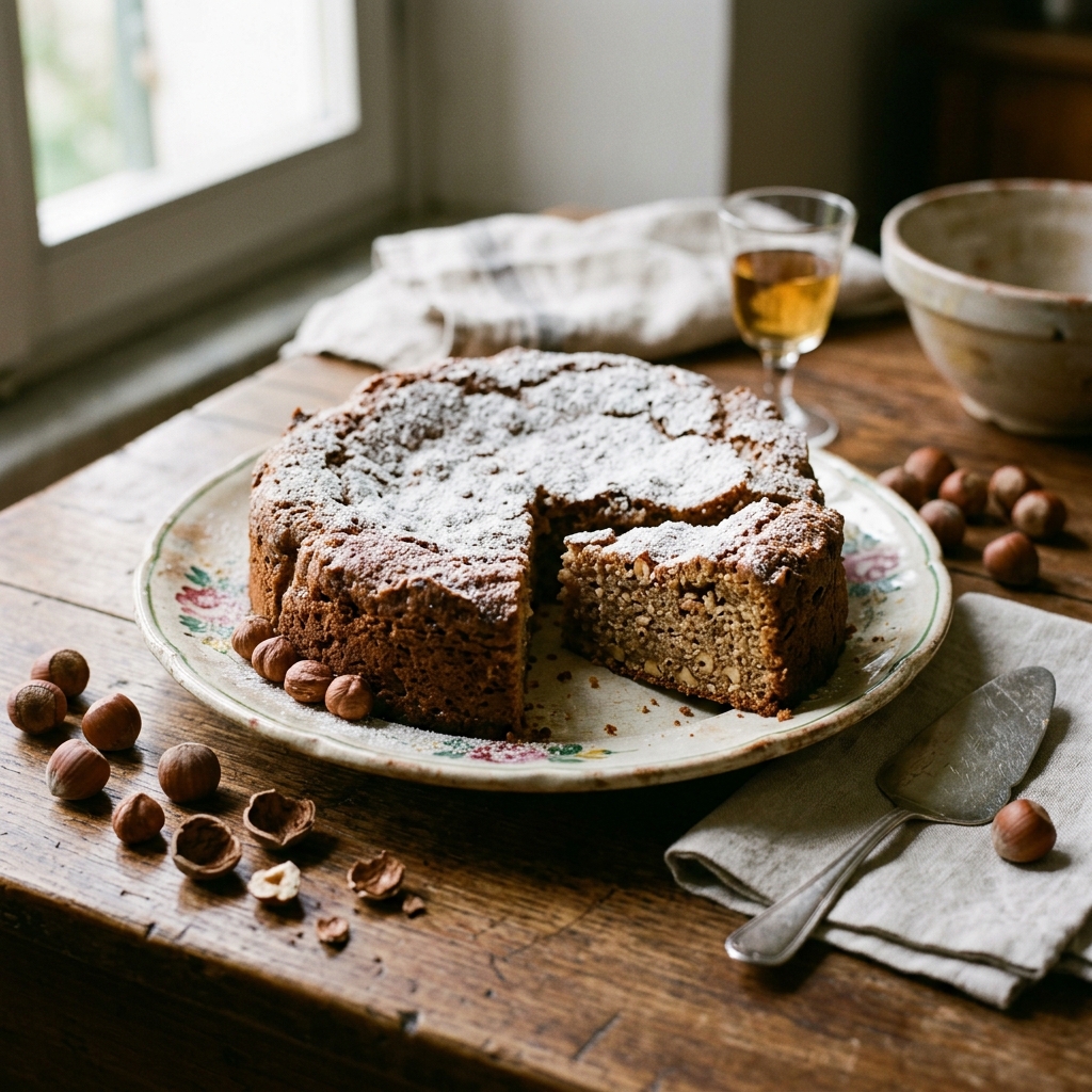 Haselnusskuchen
