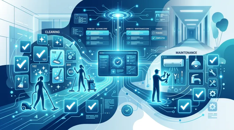 Housekeeping 2.0: Gestire Pulizie e Manutenzione delle Camere in modo efficiente (EN)